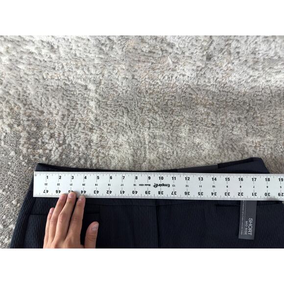 NEW Apt 9 Size 14 Flat Front Mid Rise Casual Shorts Black Button Zip NWT - Picture 4 of 14